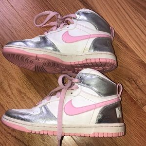Nike high dunk kids size 4.5Y